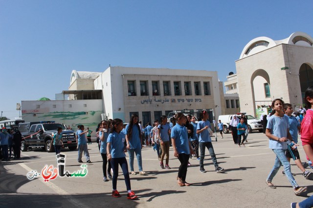 كفرقاسم – فيديو: طلاب مدرسة الزهراء في يوم ارشادي توعوي للأمان بمشاركة الشرطة الجماهيرية ومركز بقاء الطبي 